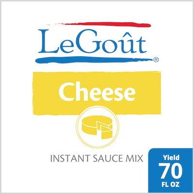 Legout® Instant Sauce Mix Cheese 13.7 ounces, 8 count -