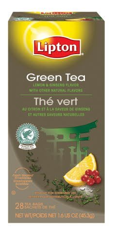 Lipton® GREEN TEA LEMON-GINSENG - 10041000000994 - Lipton® GREEN TEA LEMON-GINSENG - 10041000000994 -