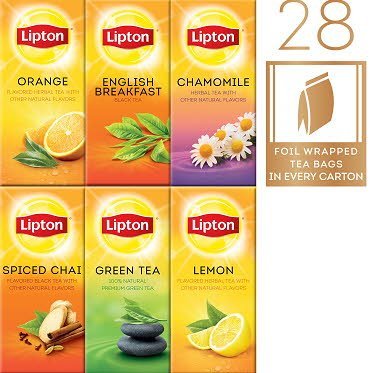 Lipton® Herbal Variety Pack - 10041000001373 - Lipton® Herbal Variety Pack - 10041000001373 -