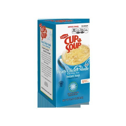Lipton® Instant Cup a Soup Hearty Chicken Noodle 22 pouches, 4 count -