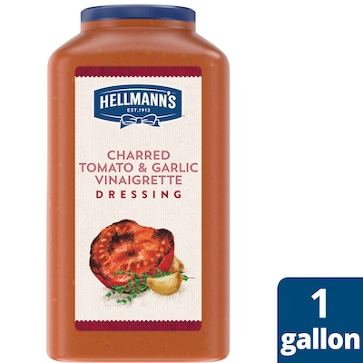 Hellmann's® Charred Tomato and Garlic 1 gallon, pack of 4 - I’m constantly looking for new flavor combinations to keep my salads fresh and exciting for my guests.