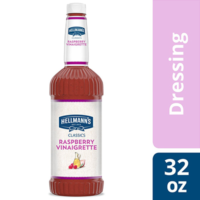 Hellmann's® Classics Raspberry Vinaigrette 6 x 32 oz - To your best salads with dressing that looks, performs and tastes like you made it yourself.