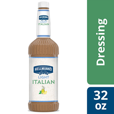 Hellmann's® Light Italian Salad Dressing 6 x 32 oz - To your best salads with dressing that looks, performs and tastes like you made it yourself.