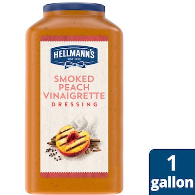 Hellmann's® Smoked Peach 1 gallon, pack of 4 - I’m constantly looking for new flavor combinations to keep my salads fresh and exciting for my guests.