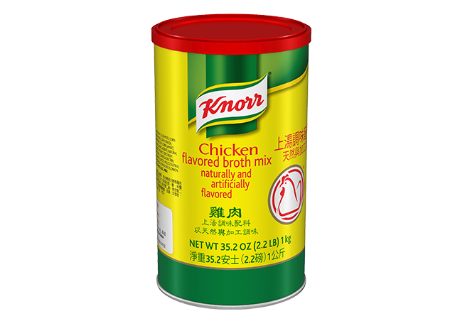 Knorr® Broth Mix Chicken Powder 1.82 pound, 6 count - Every day I have to bring authenticity into my dishes. From the seasonings to garnishes, my guests expect it.
