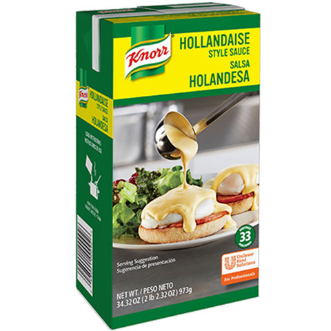 Knorr Liquid Sauce Hollandaise 34.32 ounces - Breakfast service can be one of the toughest.