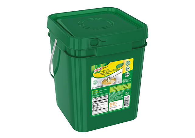 Knorr® Ultimate Chicken Reduced Sodium, Gluten Free - Excess salt in bases masks the true flavor of soups.