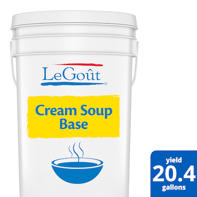 LeGoût® Cream Soup Base Pail - Scratch white sauce can scorch.