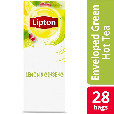 Lipton® Hot Tea Lemon Ginseng 6 x 28 bags - Lipton varieties suit every mood.