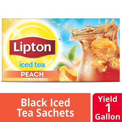 Lipton® Iced Tea Unsweetened Peach 48 x 1 gal -
