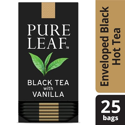 Pure Leaf® Hot Tea Black with Vanilla 6 x 25 bags - Pure Leaf ® Hot Teas match the careful craftsmanship of your menu.