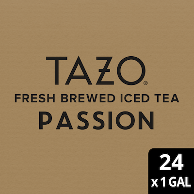 Tazo® Fresh Brewed Iced Tea Passion 1 gallon, Pack of 24 -