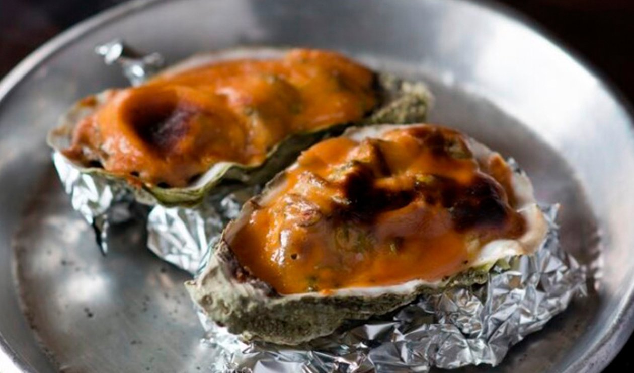 Baked Oyster with Marmite – recipe Baked Oyster with Marmite – recipe