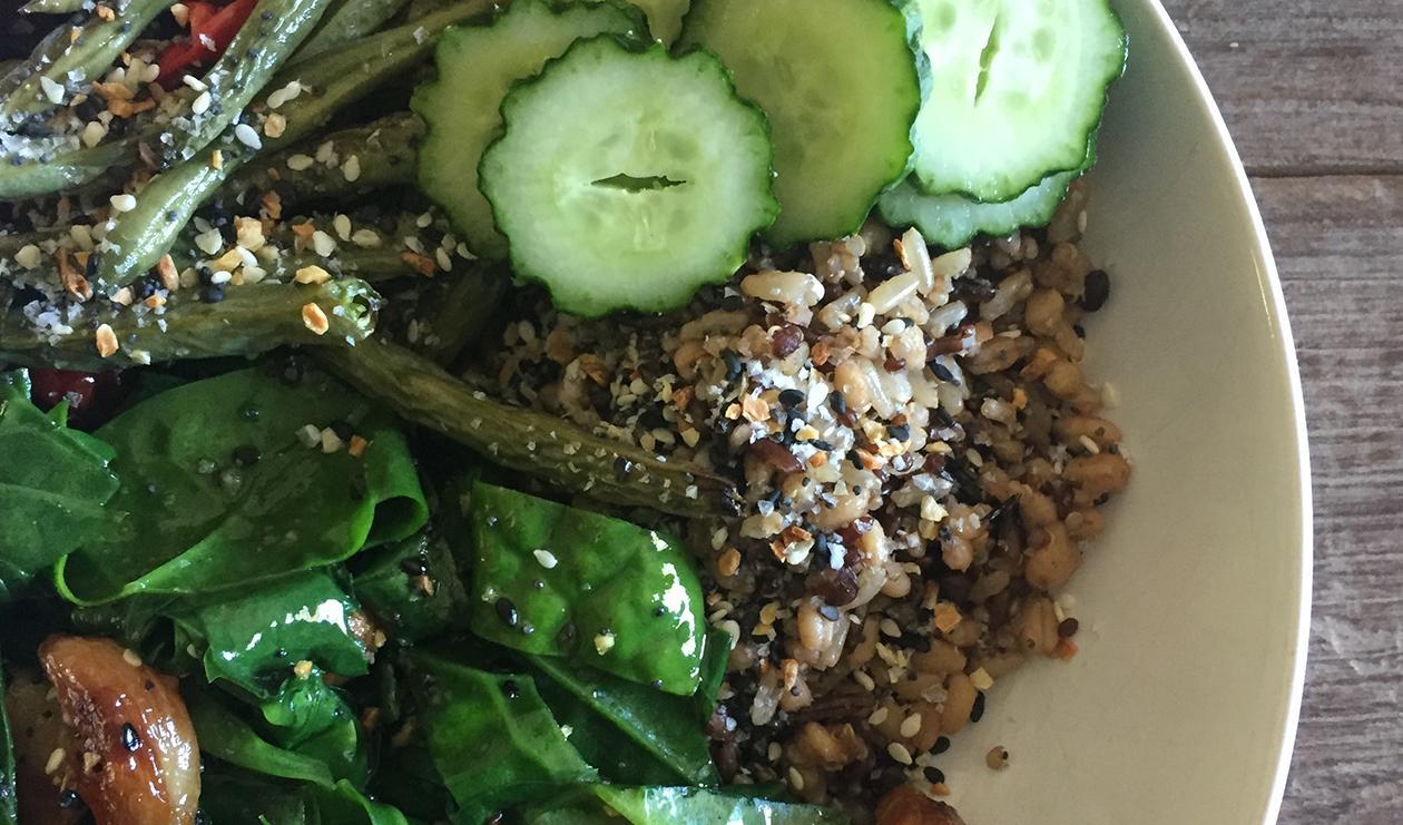 Bulgur Greens Bowl – recipe Bulgur Greens Bowl – recipe
