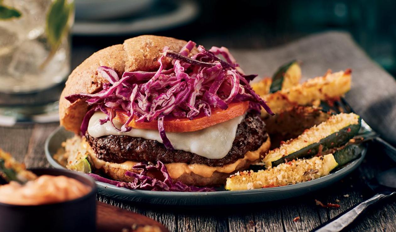 Butternut and Bison Burger – recipe Butternut and Bison Burger – recipe