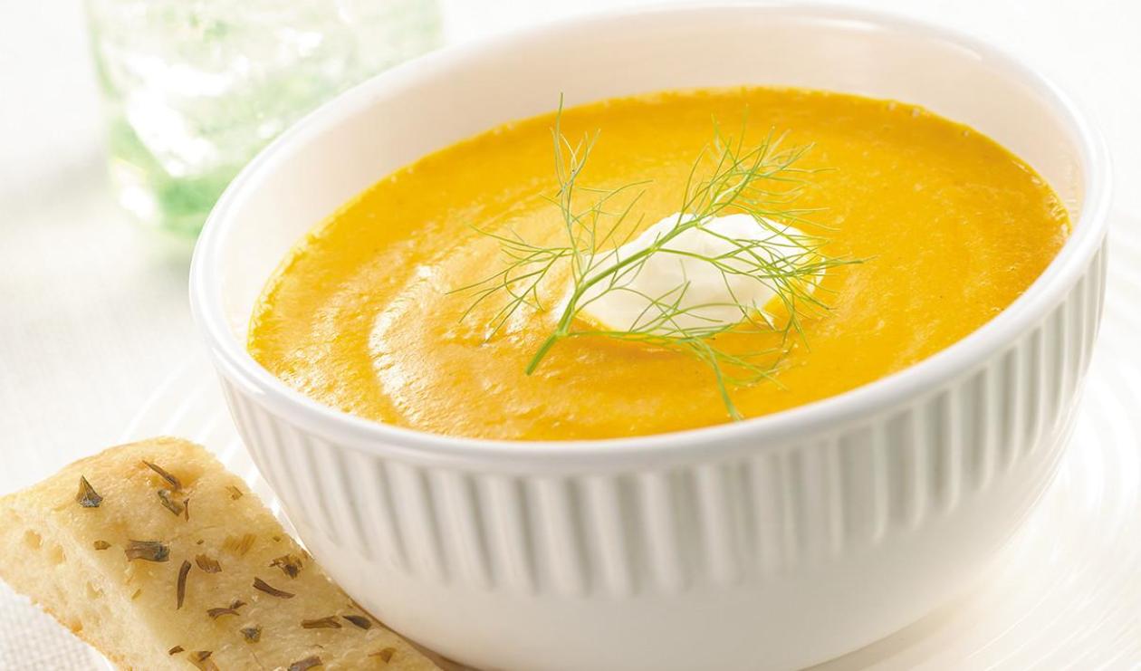 Gingered Carrot Soup – recipe Gingered Carrot Soup – recipe
