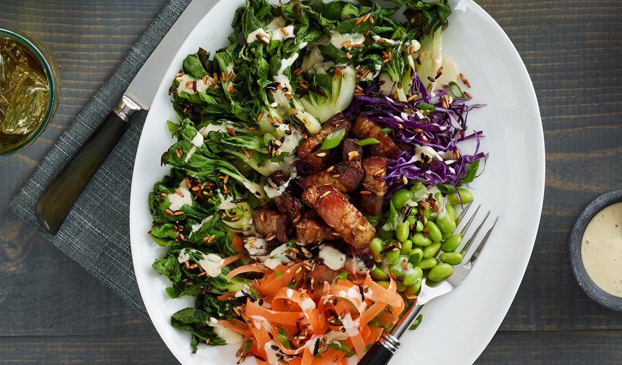 Grilled Bok Choy Salad – recipe Grilled Bok Choy Salad – recipe