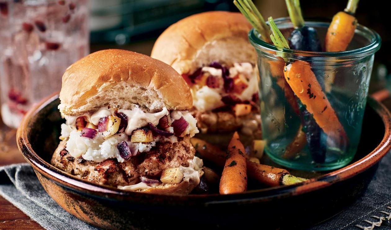 Home-for-the-Holidays Burger – recipe Home-for-the-Holidays Burger – recipe