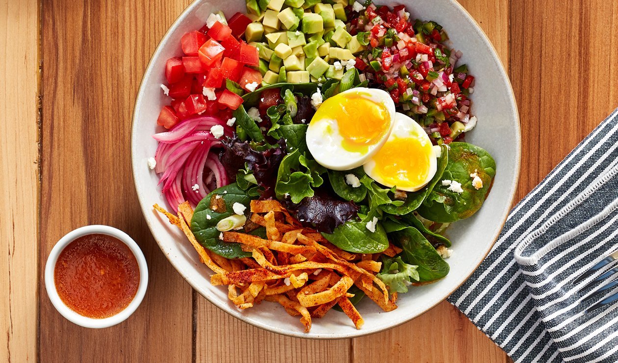 Huevos Rancheros Salad Bowl – recipe Huevos Rancheros Salad Bowl – recipe