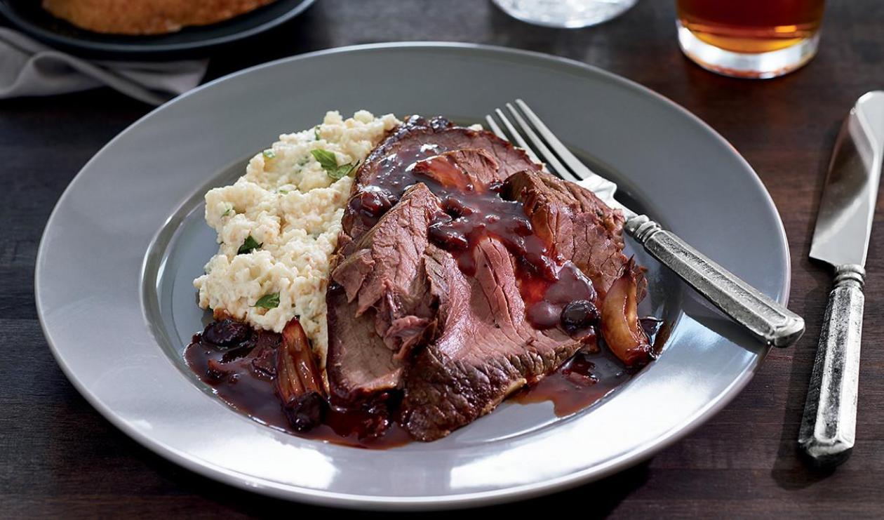 Irish Braised Beef with Sticky Dark Gravy – recipe Irish Braised Beef with Sticky Dark Gravy – recipe