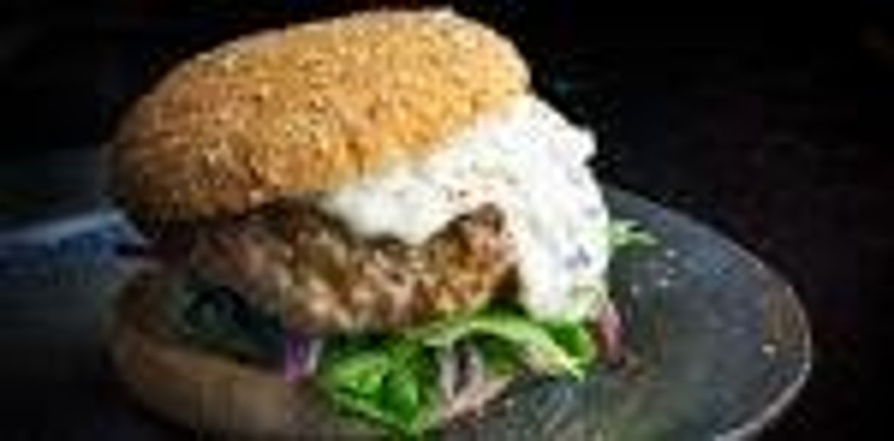 Lamb and Eggplant Burger – recipe Lamb and Eggplant Burger – recipe
