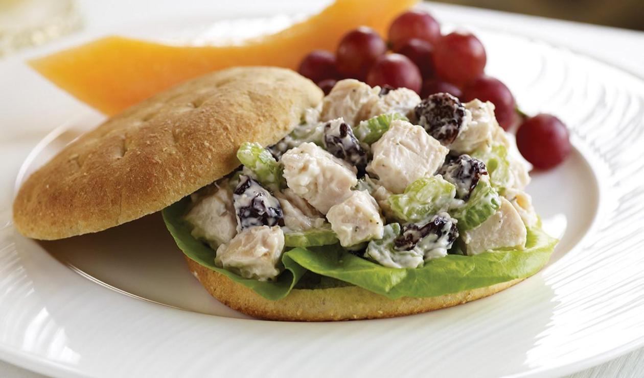 Lighter Chicken Salad Sandwich – recipe Lighter Chicken Salad Sandwich – recipe