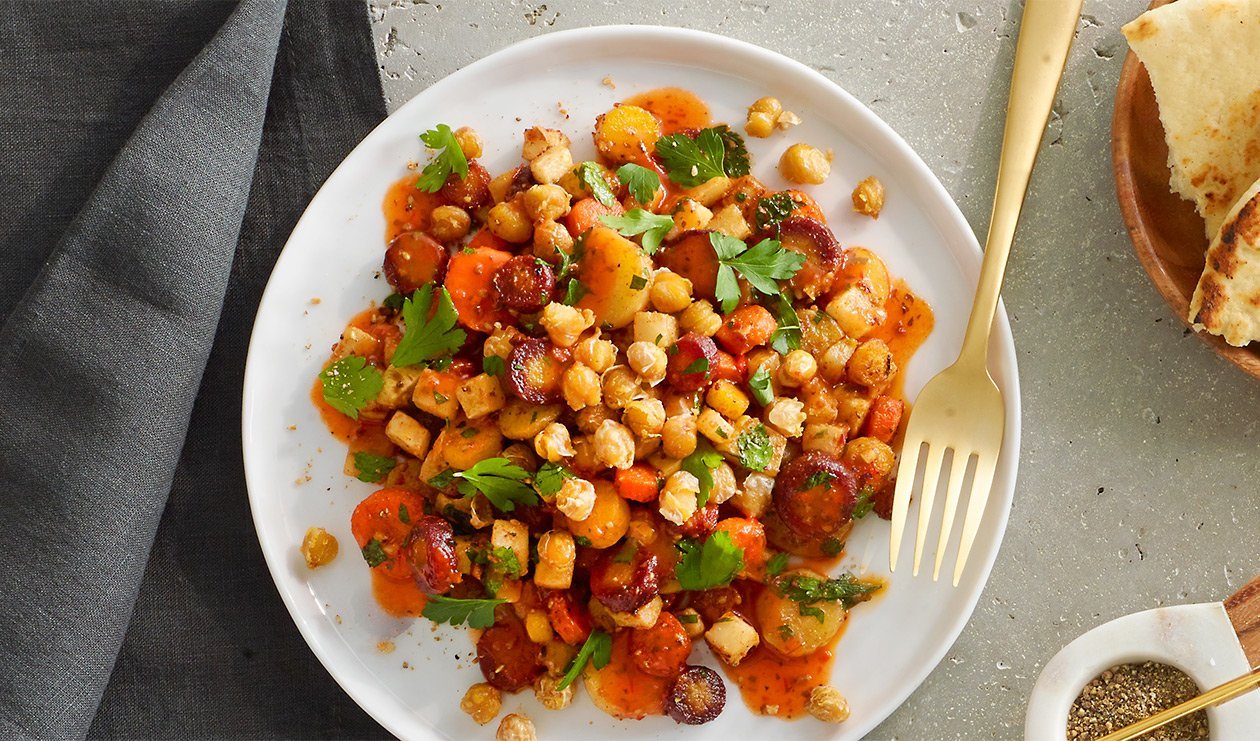 Middle Eastern Roasted Vegetable Salad – recipe Middle Eastern Roasted Vegetable Salad – recipe