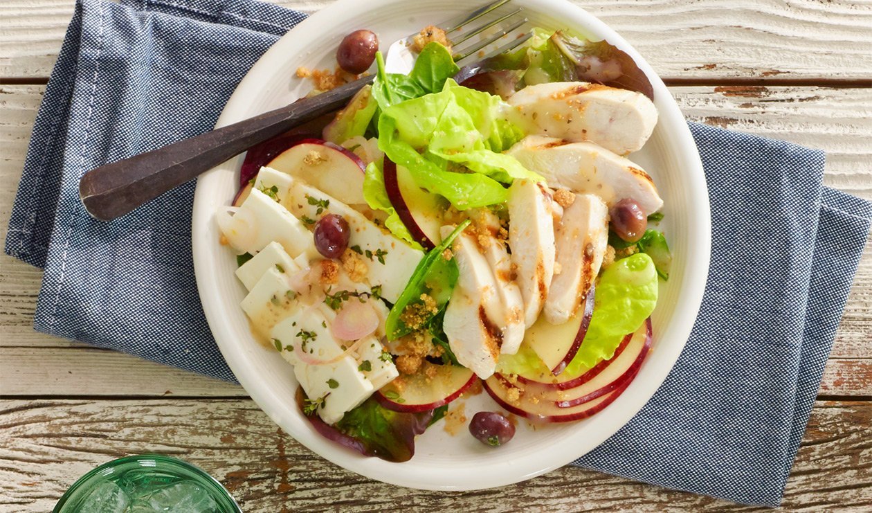 Pickled Feta and Apple Salad – recipe Pickled Feta and Apple Salad – recipe