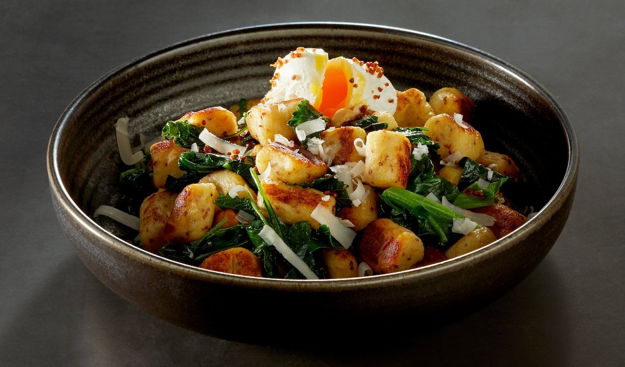 Potato Gnocchi with Goat Cheese – recipe Potato Gnocchi with Goat Cheese – recipe