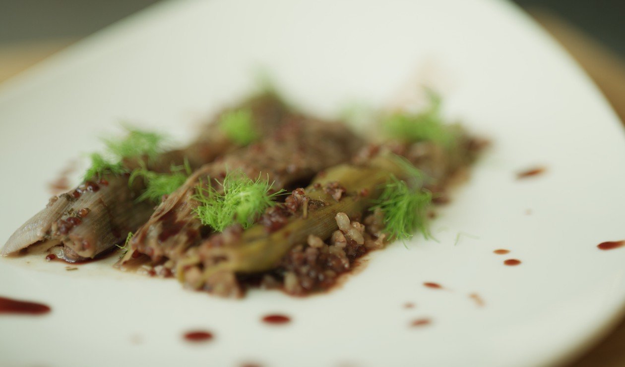Walnut Rice and Quinoa Stuffed Leeks – recipe Walnut Rice and Quinoa Stuffed Leeks – recipe