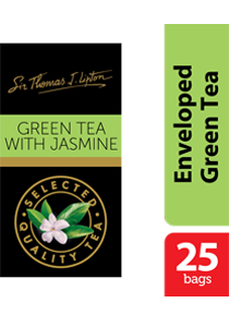 Sir Thomas Lipton Green Tea with Jasmine 2g x 25 - Impress your guests with Sir Thomas Lipton teas, exclusively selected from the world's renowned tea regions. Sir Thomas Lipton Green Tea with Jasmine 2g x 25 - Impress your guests with Sir Thomas Lipton teas, exclusively selected from the world's renowned tea regions.