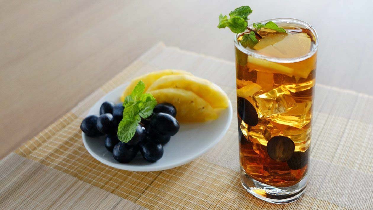 Black Grapes Pineapple Lipton Tea Black Grapes Pineapple Lipton Tea