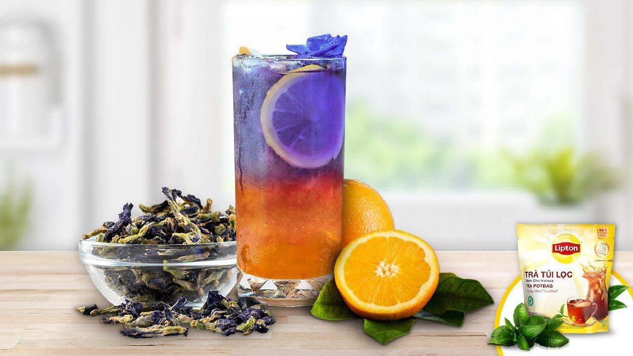 Butterfly Pea Flower Orange Tea Butterfly Pea Flower Orange Tea