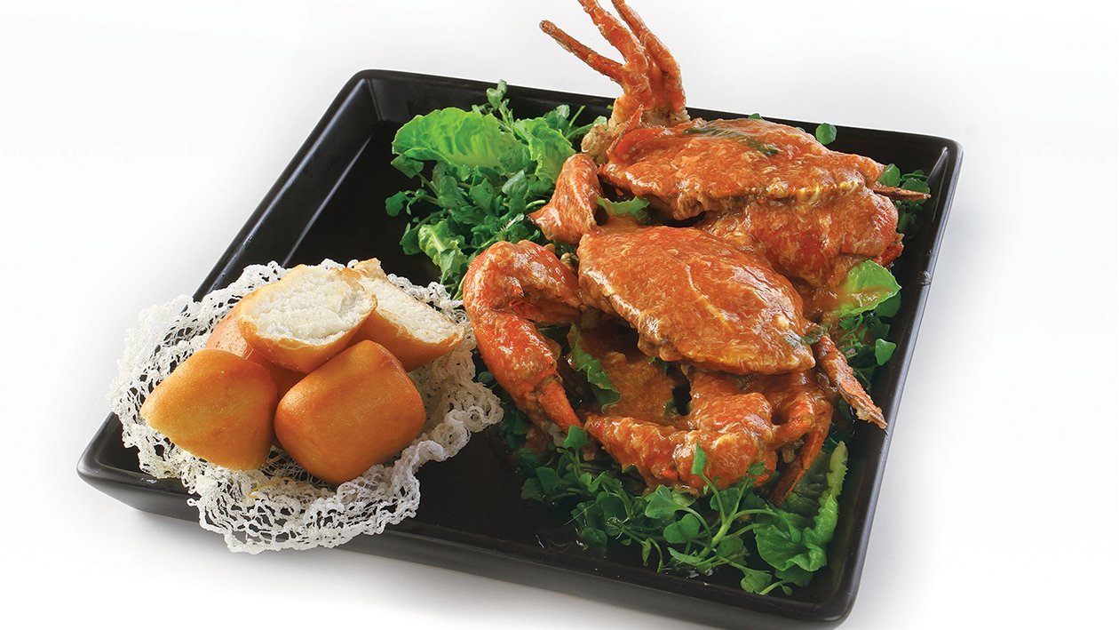 Fried Crispy Crab in Singapore style Fried Crispy Crab in Singapore style