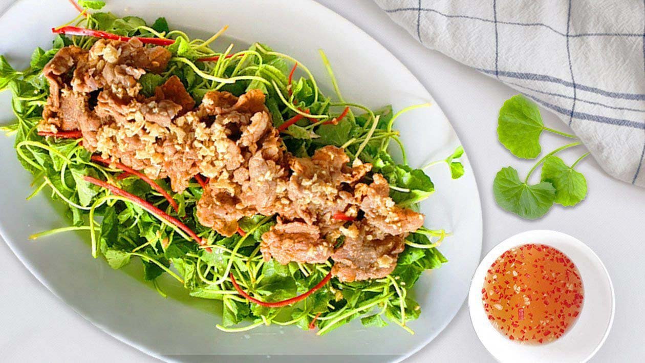 Grilled Beef Pennywort Salad Grilled Beef Pennywort Salad