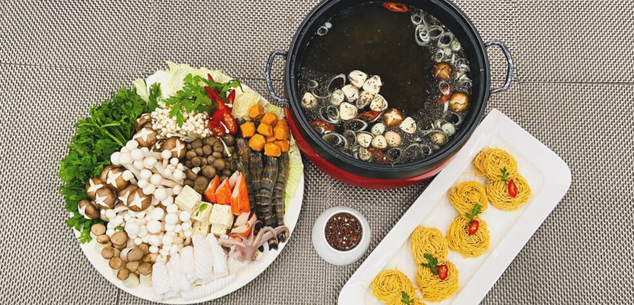 Mushroom Hotpot with Chia Seeds Mushroom Hotpot with Chia Seeds