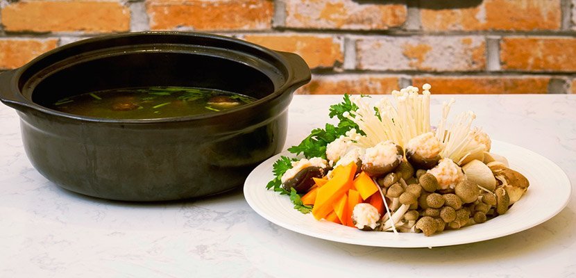 Mushroom Shrimp Hotpot Mushroom Shrimp Hotpot