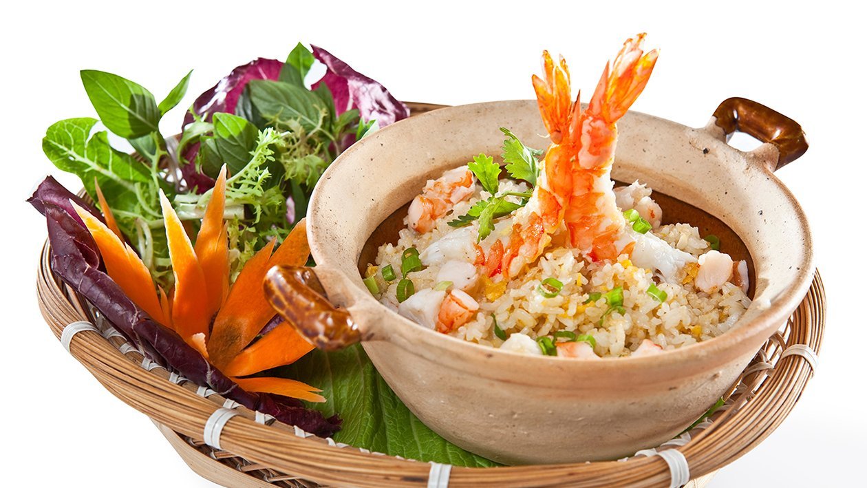 Stir-fried Rice with Seafood Stir-fried Rice with Seafood