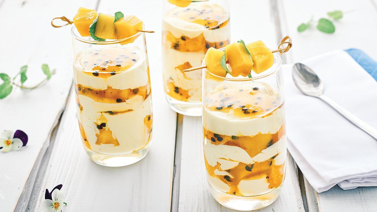 Fruity Mango Brulee Fruity Mango Brulee