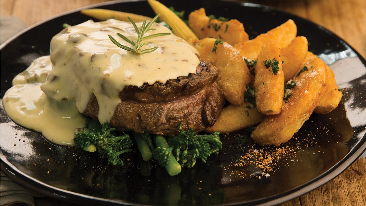 Sliced Grilled Steak With Mustard Hollandaise Culinary Recipes