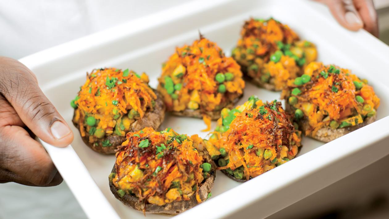 Twisted Sweet Potato Cottage Pie Tower Unilever Food Solutions