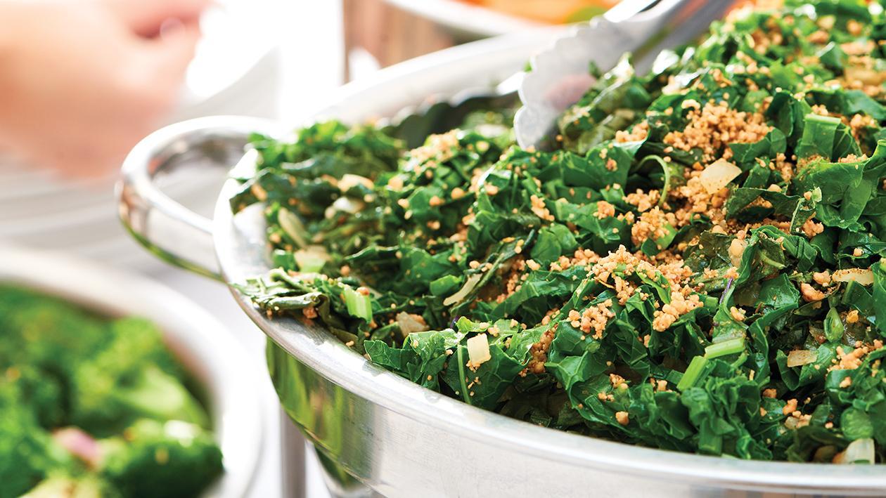 Wilted Nutty Kale Unilever Food Solutions