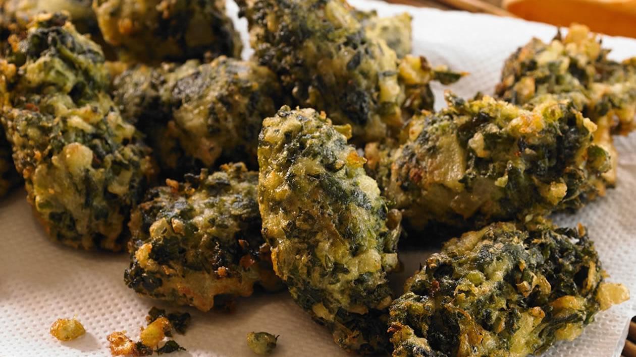 Buñuelos de Acelga y Cebolla Buñuelos de Acelga y Cebolla