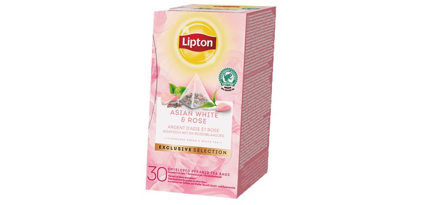 LIPTON TEA ASIAN WHITE&ROSE 30BLS -