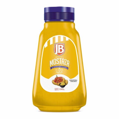 Mostaza JB 240 G - Mostaza JB, el sabor de Chile!