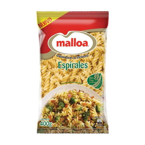 Pasta Espirales 400 G -