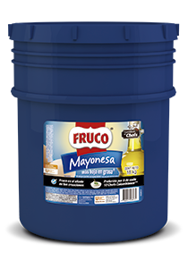 Fruco® Mayonesa Cuñete - Mayonesa* Fruco, el sabor preferido por 8 de cada 10 chefs colombianos. Fruco® Mayonesa Cuñete - Mayonesa* Fruco, el sabor preferido por 8 de cada 10 chefs colombianos.