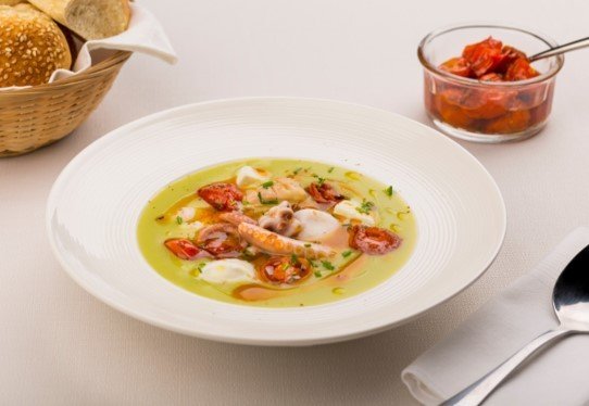PULPO A LA CREMA PESTO PULPO A LA CREMA PESTO