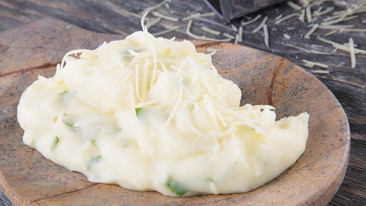 Puré de Papa con Parmesano Puré de Papa con Parmesano