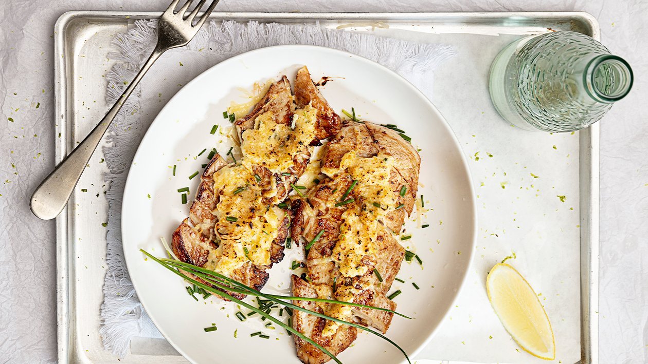 Suprema de Pollo al Gratín con Limón Suprema de Pollo al Gratín con Limón